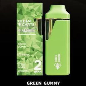 Clean Carts Disposable Green Gummy